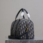 Christian Dior Groove 25 Bag Dark Blue